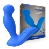 Синий вибромассажер простаты 3,5’’ P-spot Massager - 12,5 см. - Erokay - в Кирове купить с доставкой