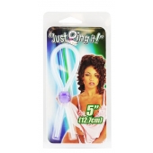 Прозрачное лассо с фиолетовой бусиной SILICONE COCK RING WITH BEAD LAVENDER - NMC - в Кирове купить с доставкой