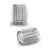 Прозрачная насадка с шипами STAY HARD COCK SLEEVE 01 CLEAR - Blush Novelties - в Кирове купить с доставкой