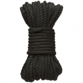 Черная верёвка для связывания и фиксации Bind Tie - 9,14 м. - Doc Johnson - купить с доставкой в Кирове