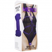 Фиолетовая верёвка для связывания и фиксации Bind Tie - 15,24 м. - Doc Johnson - купить с доставкой в Кирове