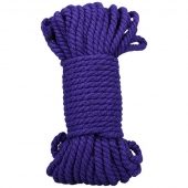 Фиолетовая верёвка для связывания и фиксации Bind Tie - 15,24 м. - Doc Johnson - купить с доставкой в Кирове