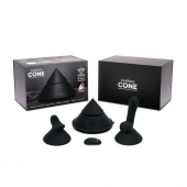 Конусный вибромассажер Cowgirl Cone с 2 насадками - CowGirl - купить с доставкой в Кирове