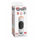 Мастурбатор-вагина Extreme Toyz Mega Grip Vibrating Stroker Mouth - Pipedream - в Кирове купить с доставкой