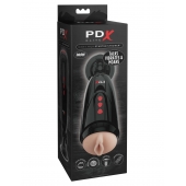 Мастурбатор-вагина с вибрацией Dirty Talk Starter Stroker - Pipedream - в Кирове купить с доставкой
