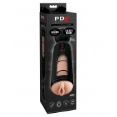 Мастурбатор-вагина с вибрацией Vibrating Mega Milker - Pipedream - в Кирове купить с доставкой