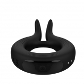 Черное эрекционное кольцо Marry Me Rechargeable Vibrating Cockring - Adrien Lastic - в Кирове купить с доставкой