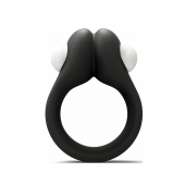 Черное эрекционное кольцо Zippy Vibrating Ring With Bullet - Adrien Lastic - в Кирове купить с доставкой