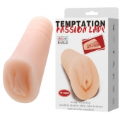 Телесный тугой мастурбатор-вагина Passion Lady - Baile - в Кирове купить с доставкой