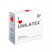 Ультратонкие презервативы Unilatex Ultra Thin - 3 шт. - Unilatex - купить с доставкой в Кирове