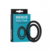 Черное двойное эрекционное кольцо Nexus Enduro Double - Nexus Range - в Кирове купить с доставкой
