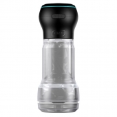 Набор PowerBlow   Feel Pocket Stroker Crystal: мастурбатор и интерактивная насадка - Kiiroo - в Кирове купить с доставкой