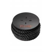 Черная веревка для шибари на катушке - 5 м. - Pecado - купить с доставкой в Кирове