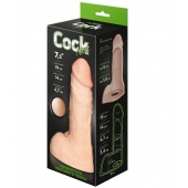 Телесный фаллоудлинитель с мошонкой Cock Next - 19 см. - LOVETOY (А-Полимер) - в Кирове купить с доставкой