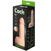 Телесный фаллоудлинитель с мошонкой Cock Next - 17 см. - LOVETOY (А-Полимер) - в Кирове купить с доставкой