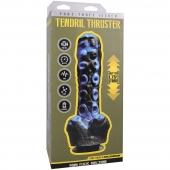 Черно-синяя мини-машина на присоске Tendril Thruster - 21,6 см. - Doc Johnson - купить с доставкой в Кирове