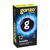 Супертонкие презервативы Ganzo Invisible - 12 шт. - Ganzo - купить с доставкой в Кирове