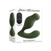 Вибромассажер простаты The Sergeant цвета хаки - Zero Tolerance - в Кирове купить с доставкой