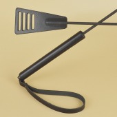 Черный кожаный стек «Сириус» - 60 см. - Sitabella - купить с доставкой в Кирове