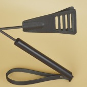 Черный кожаный стек «Сириус» - 60 см. - Sitabella - купить с доставкой в Кирове