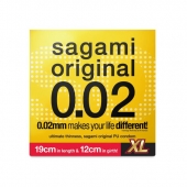 Презерватив увеличенного размера Sagami Original 0.02 XL-size - 1 шт. - Sagami - купить с доставкой в Кирове
