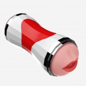 Двусторонний мастурбатор в колбе Power Grip Cup - вагина и ротик - Boys of Toys - в Кирове купить с доставкой