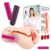 Мастурбатор-вагина с вибрацией Jenny Onahole edition 005 - KOKOS - в Кирове купить с доставкой