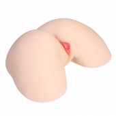 Мастурбатор-полуторс с двойным слоем материала Jenny Onahole Real Hips - KOKOS - в Кирове купить с доставкой