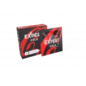 Презервативы с ароматом колы Expert Cola - 3 шт. - Expert - купить с доставкой в Кирове