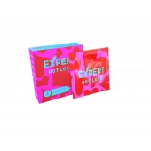 Презервативы с разогревающим эффектом Expert Hot Love - 3 шт. - Expert - купить с доставкой в Кирове