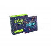 Светящиеся в темноте презервативы Expert Neon - 3 шт. - Expert - купить с доставкой в Кирове