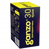 Ароматизированные презервативы Ganzo Juice - 30 шт. - Ganzo - купить с доставкой в Кирове