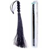 Черная силиконовая плеть - 37 см. - Boys of Toys - купить с доставкой в Кирове