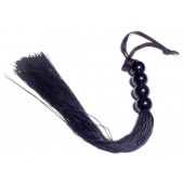 Черная силиконовая плеть - 37 см. - Boys of Toys - купить с доставкой в Кирове