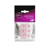 Прозрачная сквозная насадка на пенис с цветными шариками - Erowoman-Eroman - в Кирове купить с доставкой