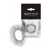 Круглое эрекционное кольцо с «ресничками» - Sextaz - в Кирове купить с доставкой