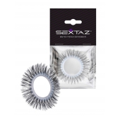 Круглое эрекционное кольцо с длинными «ресничками» - Sextaz - в Кирове купить с доставкой