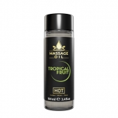 Массажное масло c ароматом тропических фруктов Massage Oil - 100 мл. - HOT - купить с доставкой в Кирове