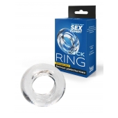 Прозрачное эрекционное кольцо-бублик - Sex Expert - в Кирове купить с доставкой
