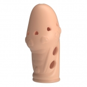 Телесная насадка на пенис Booker - 8 см. - Baile - в Кирове купить с доставкой