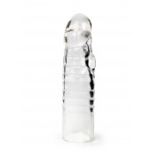 Прозрачная закрытая насадка на член - 15 см. - Sex Expert - в Кирове купить с доставкой