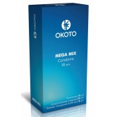 Презервативы OKOTO Mega Mix - 18 шт. - Sitabella - купить с доставкой в Кирове