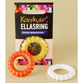 Цветное рельефное эрекционное кольцо Ellasring - Sitabella - в Кирове купить с доставкой
