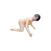 Телесная надувная секс-кукла в позиции догги-стайл - NMC - в Кирове купить с доставкой