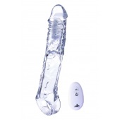 Прозрачная насадка-удлинитель Length Enhancer With Bullet с подхватом - 22,3 см. - NMC - в Кирове купить с доставкой