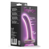 Фиолетовая насадка с гладкой поверхностью Surrender 4.75 Inch Beginner Pegging Dildo - 12 см. - Blush Novelties - купить с доставкой в Кирове