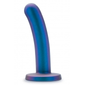 Синяя насадка с гладкой поверхностью Surrender 5.75 Inch Intermediate Pegging Dildo - 14,6 см. - Blush Novelties - купить с доставкой в Кирове