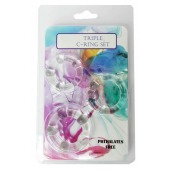 Набор из 3 эрекционных прозрачных колец - Boys of Toys - в Кирове купить с доставкой