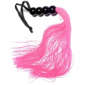 Розовая силиконовая плеть - 35,5 см. - Boys of Toys - купить с доставкой в Кирове