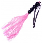 Розовая силиконовая плеть - 35,5 см. - Boys of Toys - купить с доставкой в Кирове